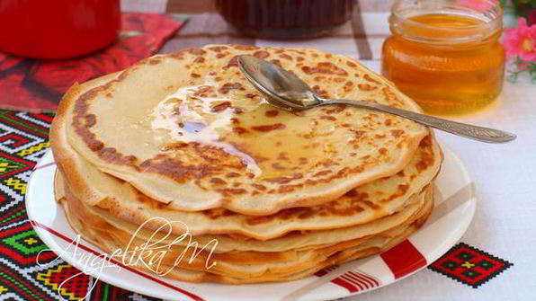 блинчики на ряженке