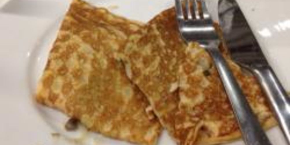 Рецепт блинчиков с грибной начинкой