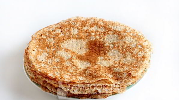 блинчики с куриным фаршем