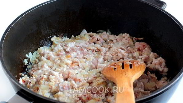 блинчики с куриным фаршем