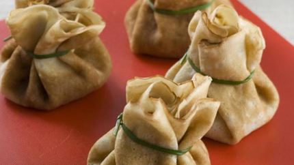 Блинчики с овощами