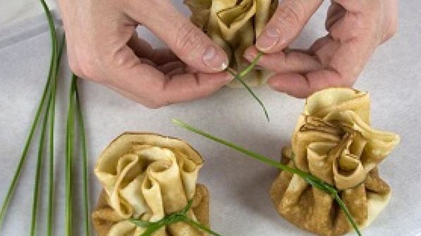 блинчики с овощами