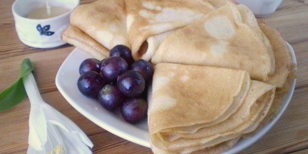 Рецепт блинов без дрожжей