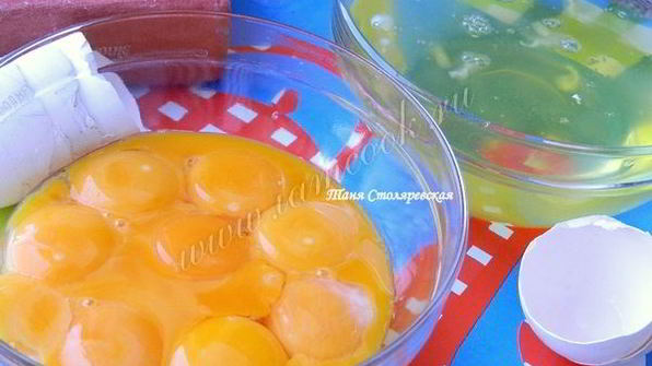 блины бисквитные