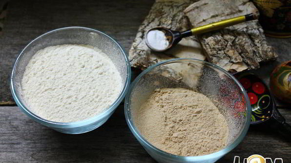 блины на кефире с водкой и гречневой мукой