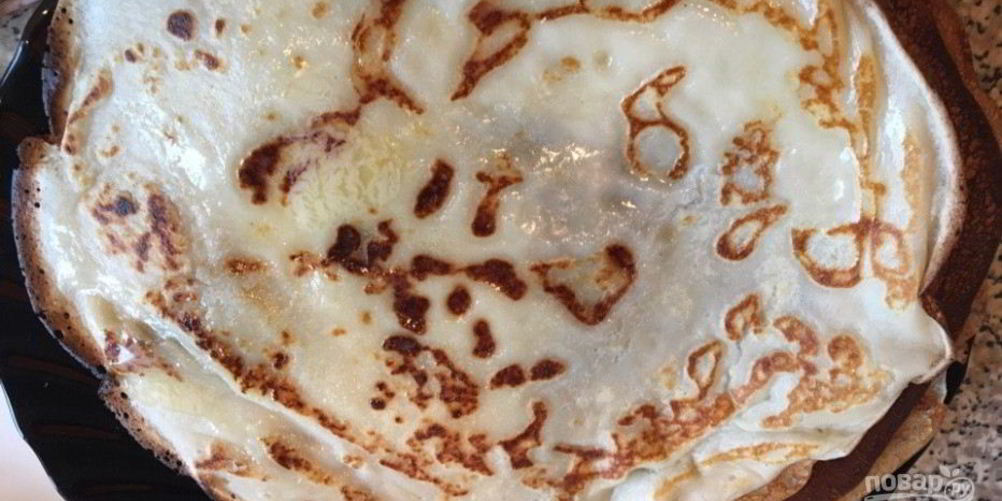 Рецепт блинов ны кефире