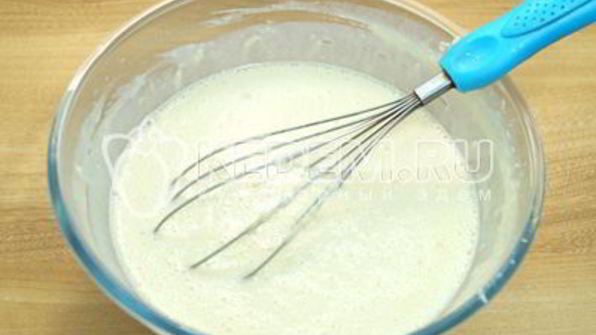 блины с фаршем и морковью по-корейски