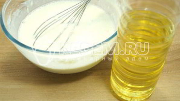 блины с фаршем и морковью по-корейски