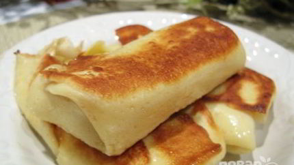 Блины с индейкой