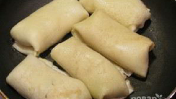 блины с индейкой