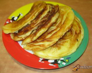 Блины с капустой