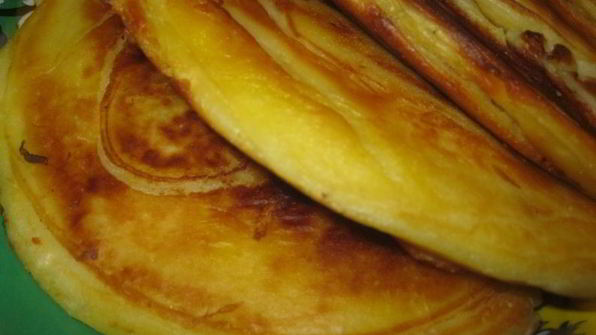 блины с капустой