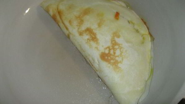 блины с капустой