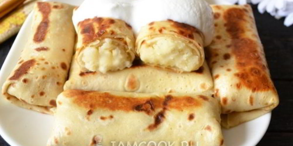 Рецепт блинов с картошкой