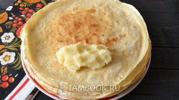 блины с картошкой