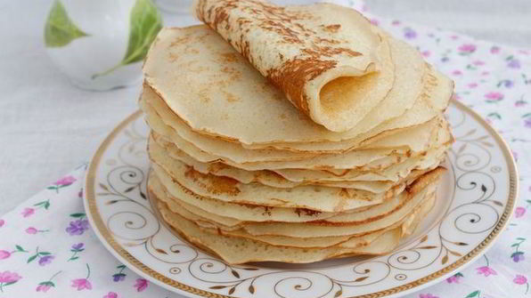 блины с манной крупой