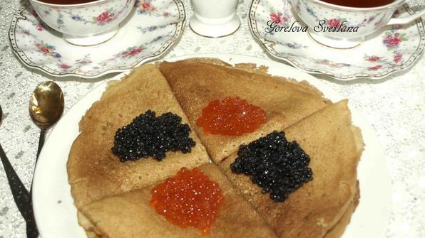 блины царские