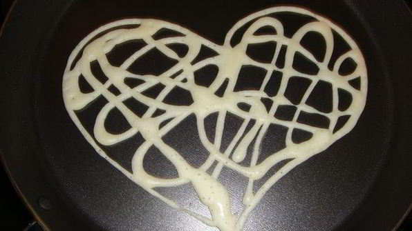 кружевные блинчики-сердечки