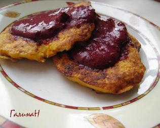 Морковно-апельсиновые блинчики