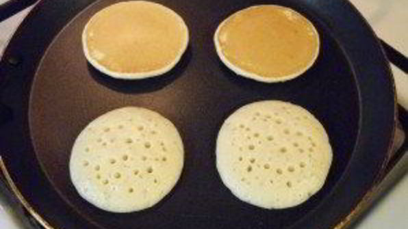 панкейки на кислом молоке