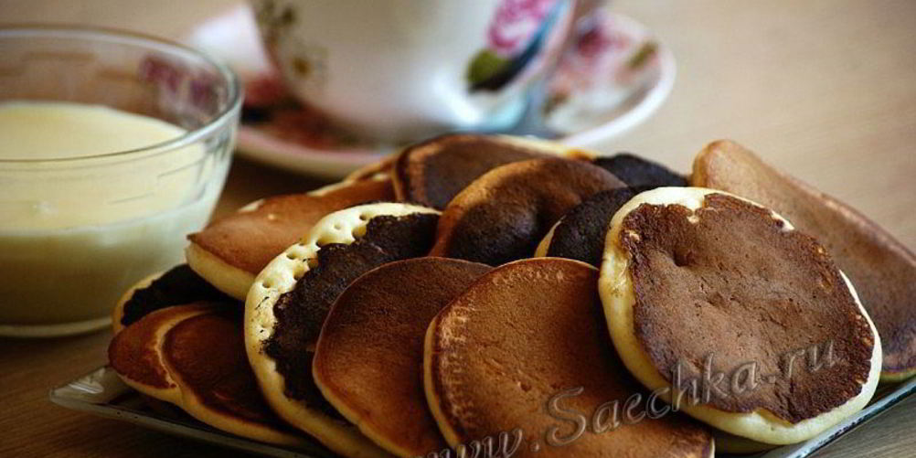 Рецепт панкейков на молоке