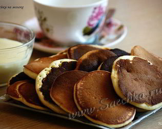 Панкейки на молоке