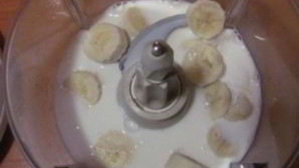 панкейки с бананом