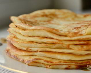 Дрожжевые блины