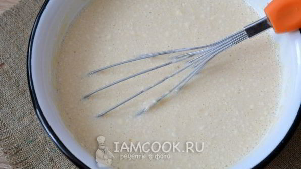 простые блины на молоке