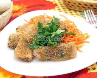 Рисовые блинчики с грибами