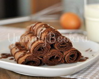 Шоколадные блины