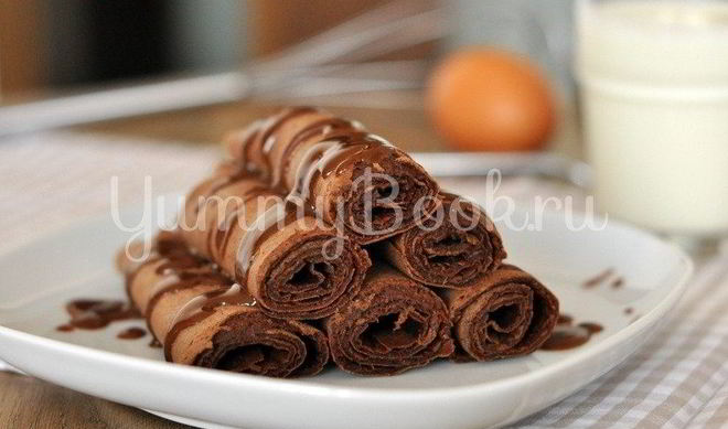 Шоколадные блины