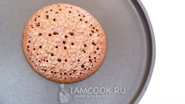 шоколадные панкейки