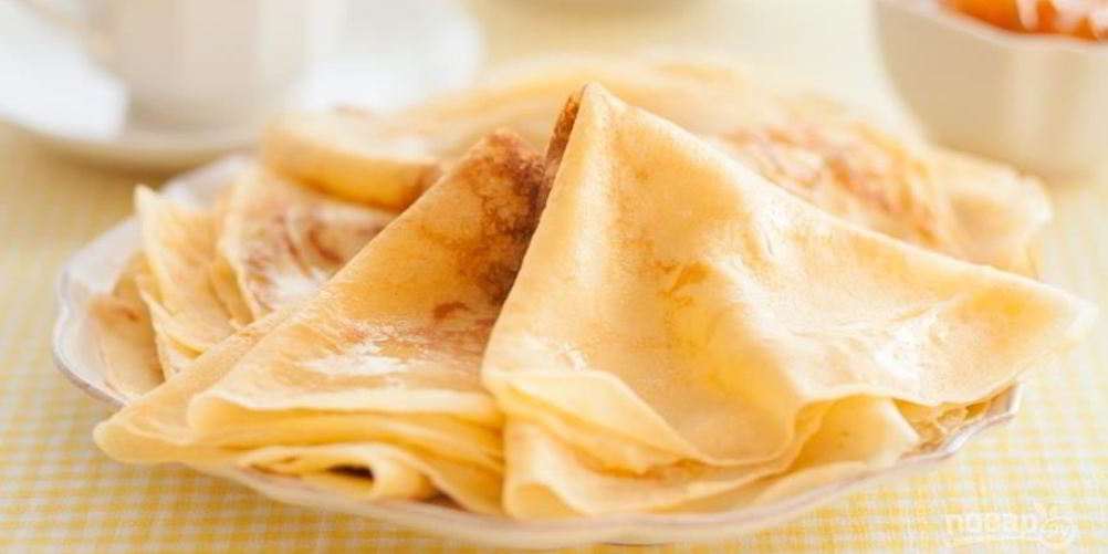 Рецепт традиционных блинов