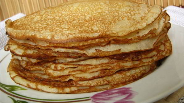 заварные блинчики на сладком йогурте