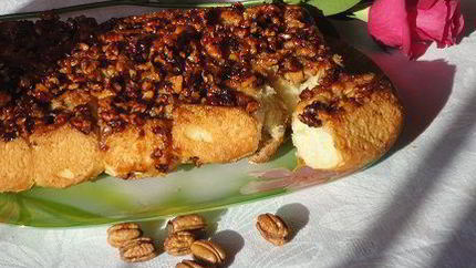 Английские булочки с грецкими орехами