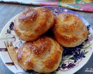 Булочки из творожного теста