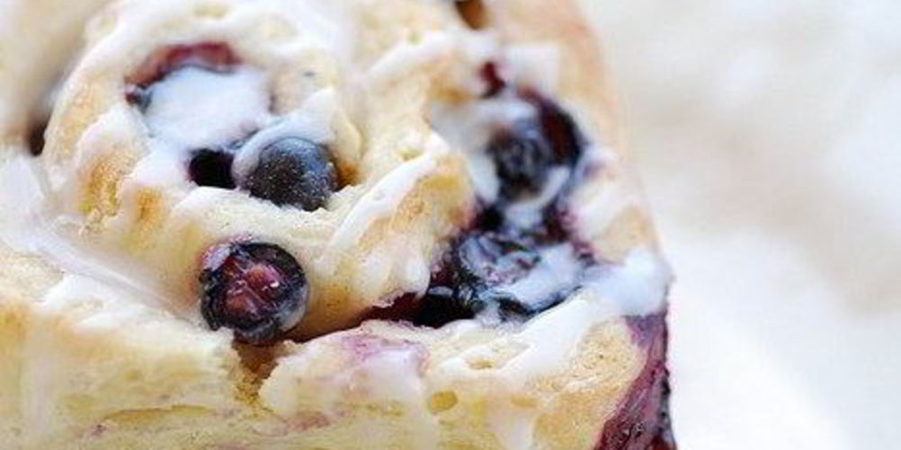 Рецепт булочек с черникой