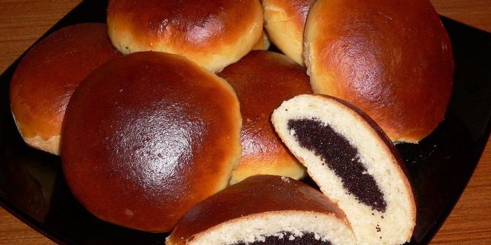 Рецепт булочек с маком