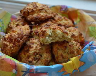 Булочки с цукини и сыром