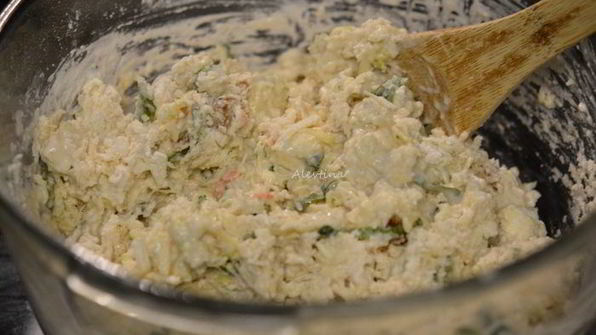 булочки с цукини и сыром