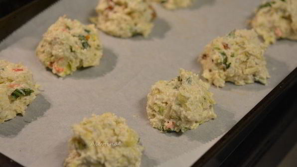 булочки с цукини и сыром