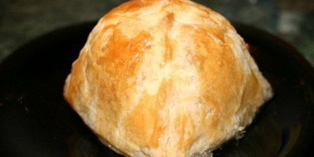 Рецепт булочек с яблоками из слоеного теста