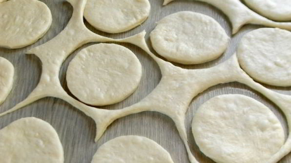 булочки слоеные из дрожжевого теста