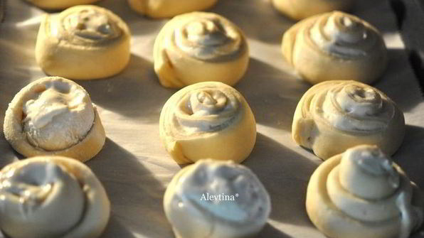 булочки со сливочным сыром