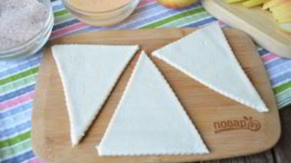 круассаны в стиле яблочный пирог