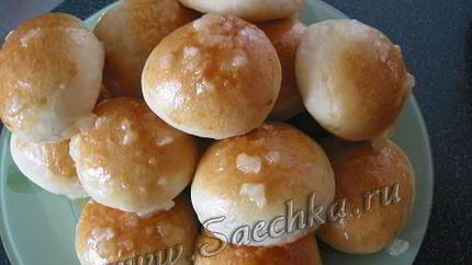 Пампушки с чесноком