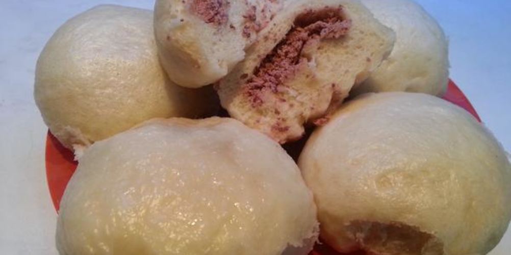 Рецепт паровых булочек с фасолью по-корейски