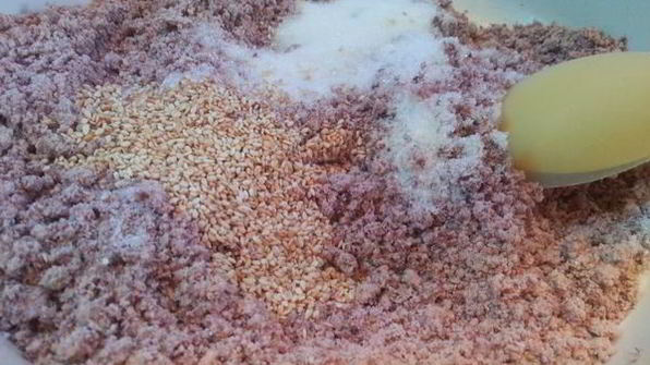 паровые булочки с фасолью по-корейски