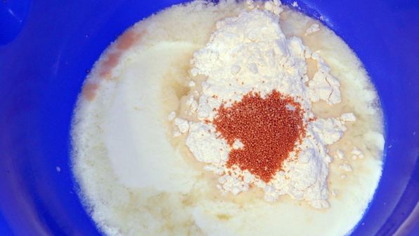 плюшки с корицей и сахаром